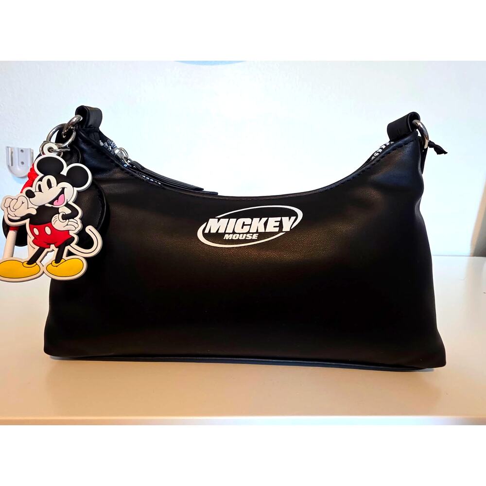 Disney x Primark Mickey Mouse Black Shoulder Bag NWT